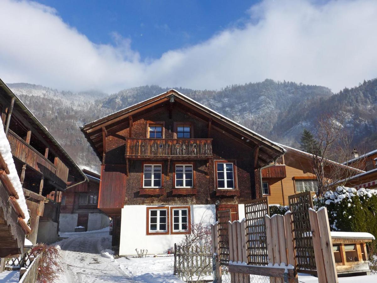 Chalet Huesli By Interhome Brienzwiler Buitenkant foto