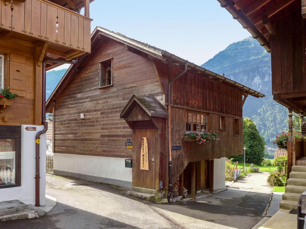 Chalet Huesli By Interhome Brienzwiler Buitenkant foto